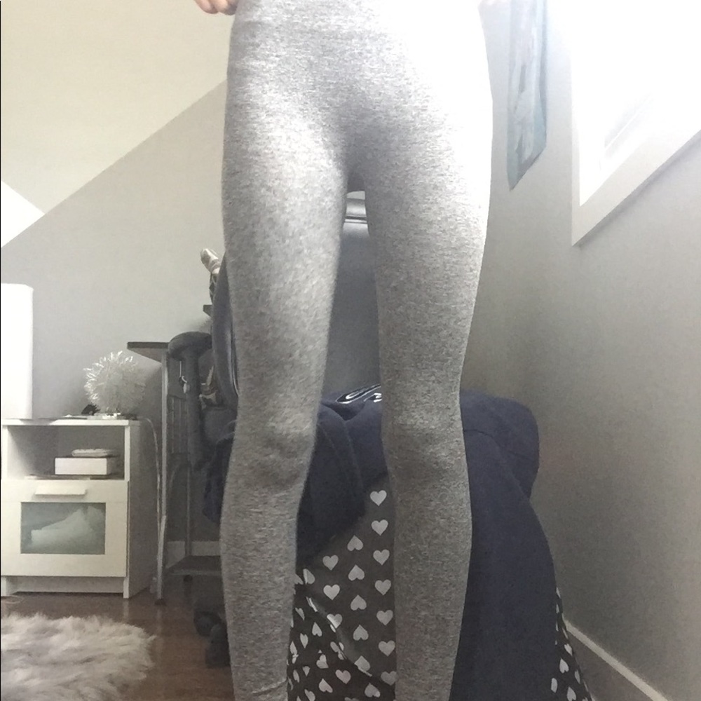 Gray cozy pants